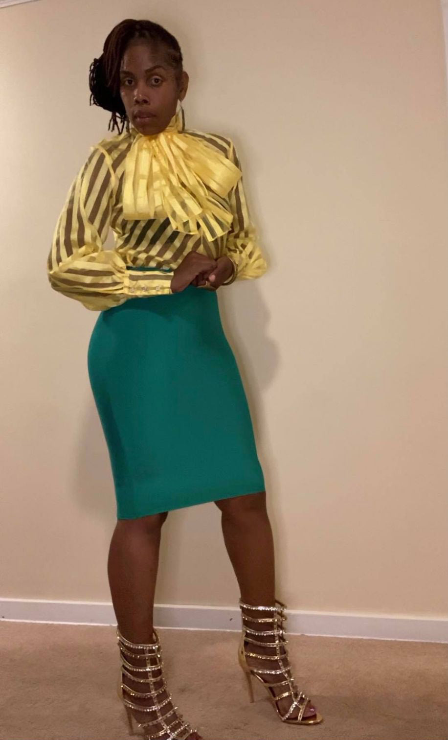 Emerald Green One & – Boutique Online Only Skirt Boss